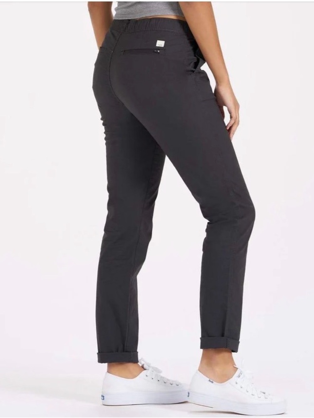Vuori Charcoal Ripstop Drawstring Pants - Picture 2 of 11